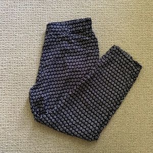 H&M Flowy Elastic Waist Ankle Pants